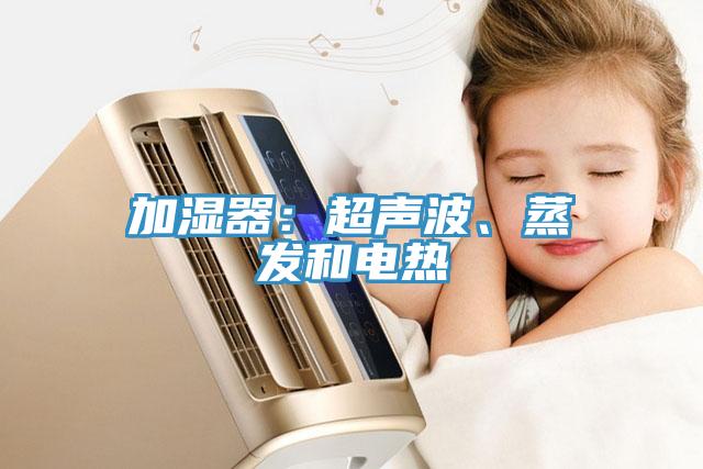 加濕器：超聲波、蒸發(fā)和電熱