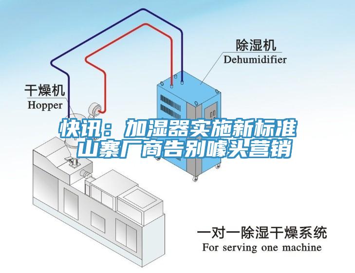 快訊：加濕器實施新標準 山寨廠商告別噱頭營銷