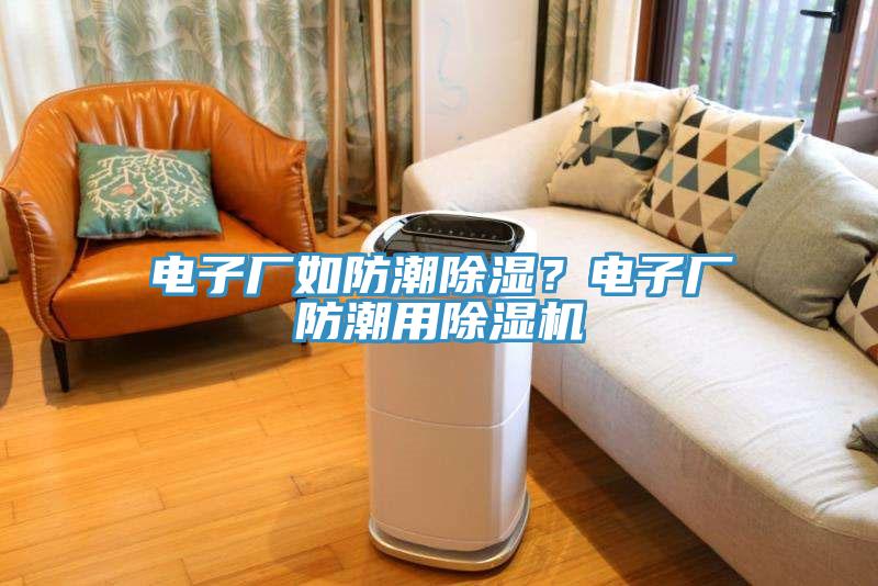 電子廠如防潮除濕？電子廠防潮用除濕機