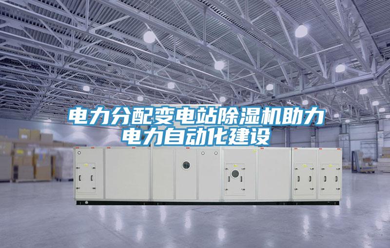 電力分配變電站除濕機助力電力自動化建設