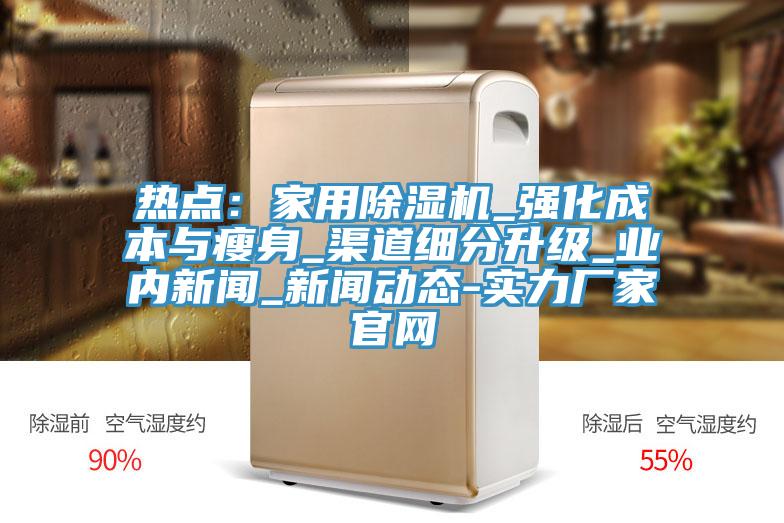 熱點：家用除濕機_強化成本與瘦身_渠道細分升級_業(yè)內(nèi)新聞_新聞動態(tài)-實力廠家官網(wǎng)