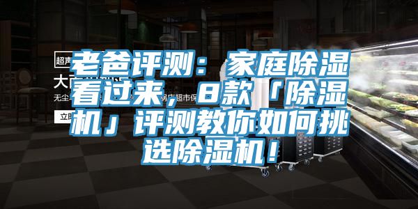 老爸評(píng)測：家庭除濕看過來，8款「除濕機(jī)」評(píng)測教你如何挑選除濕機(jī)！