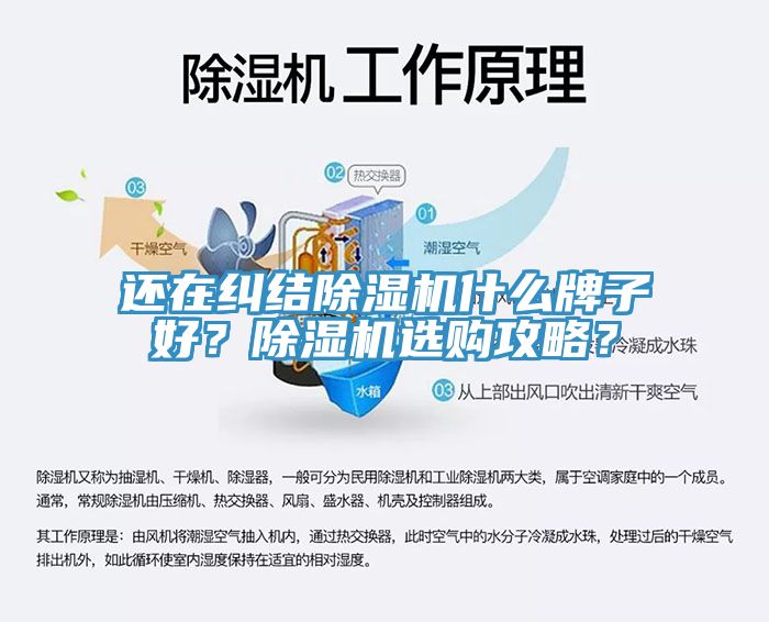 還在糾結除濕機什么牌子好？除濕機選購攻略？