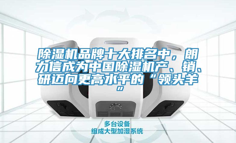 除濕機品牌十大排名中，朗力信成為中國除濕機產(chǎn)、銷、研邁向更高水平的“領(lǐng)頭羊”