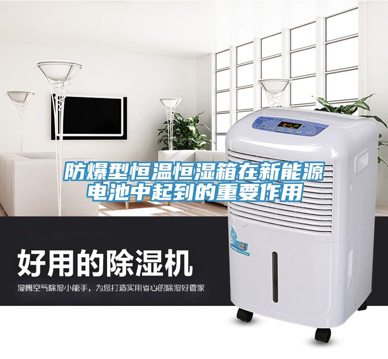 防爆型恒溫恒濕箱在新能源電池中起到的重要作用