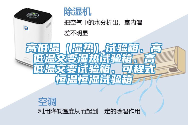 高低溫（濕熱）試驗箱、高低溫交變濕熱試驗箱、高低溫交變試驗箱、可程式恒溫恒濕試驗箱